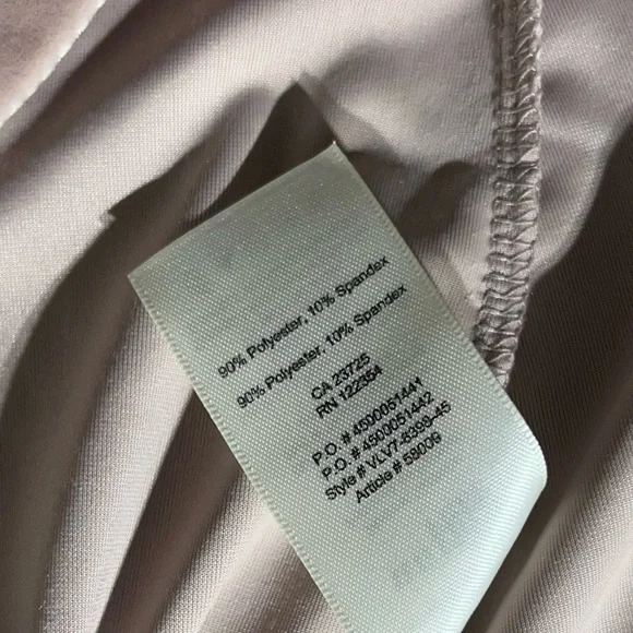 Aritzia Wilfred Free Klum Blush Pink Velvet Faux Wrap Longsleeve Dress large - Picture 8 of 15